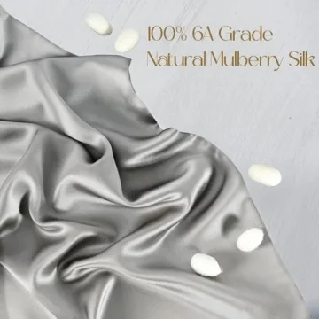 Premium 100% Mulberry Silk Pillowcase for Hair & Skin Health