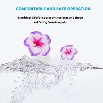 Beaupretty 32 Pieces Toe Separators for Perfect Pedicures