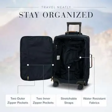 Bric's X Travel - Luxury Carry-On Luggage with Wheels