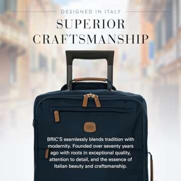 Bric's X Travel - Luxury Carry-On Luggage with Wheels
