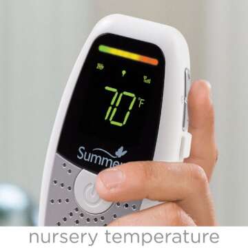 Summer Infant Deluxe Audio Baby Monitor for Peaceful Parenting