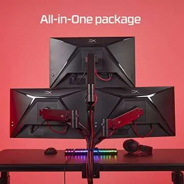 HyperX Armada 25 – Gaming Monitor – 24.5-inch Diagonal, FHD (1920x1080), 240Hz Refresh Rate, IPS...