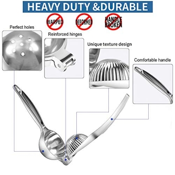 High-Quality Lemon Squeezer Juicer for Easy Citrus Extraction
