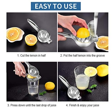 High-Quality Lemon Squeezer Juicer for Easy Citrus Extraction