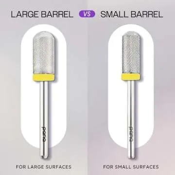 PANA Large Smooth Round Top Safety Nail Drill Bit