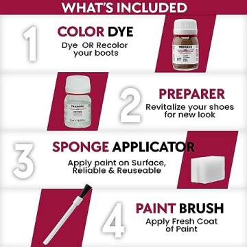 Tarrago Leather Dye Kit - Restore & Recolor with Ease