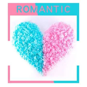 SOLVE 3000 Pcs Artificial Silk Rose Petals for Wedding Party, Anniversary,Romantic Night, Event, Party, Decoration