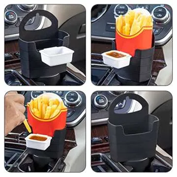 XIMINZ Multi-Purpose French Fry Holder for Car