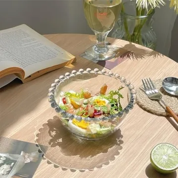 HolaJia Glass Bowls Set of 3 - Elegant Dining Essentials