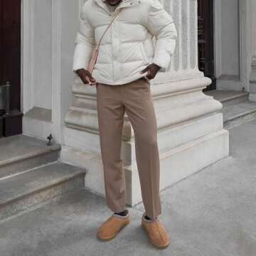 LANSGELING Women's Slippers Platform Mini Boots Short Ankle Anti-Slip Boot Fur Fleece Lined Sneakers House slippers Boot For Outdoor