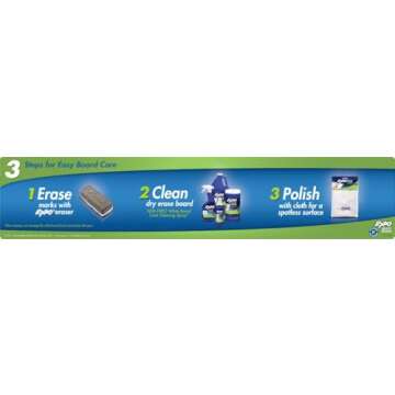 EXPO White Board Care Dry Erase Wipes, 8-Inches x 5.5-Inches, 50 Count