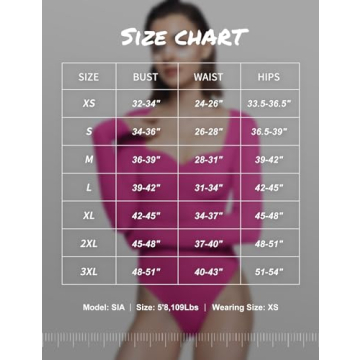 PUMIEY Long Sleeve Bodysuits for Women, Sweetheart Neck