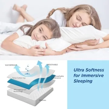 Organic Waterproof Mattress Pad Protector for Clean Sleep