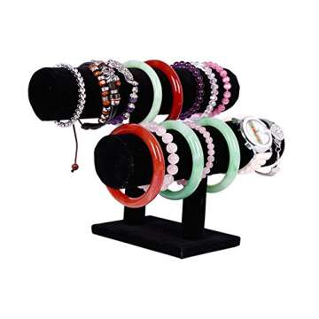 Stratalife Bracelet Holder Bracelet Organizer Bracelet Display Stand T-Bar Jewelry Display Necklace ...