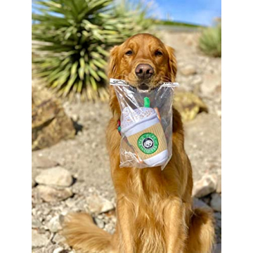 Durable Coffee Cup Dog Toy for Fall Fun