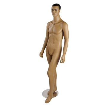 SSWBasics Male Fiberglass Mannequin for Stylish Displays