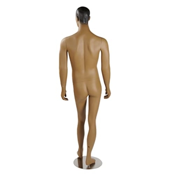 SSWBasics Male Fiberglass Mannequin for Stylish Displays