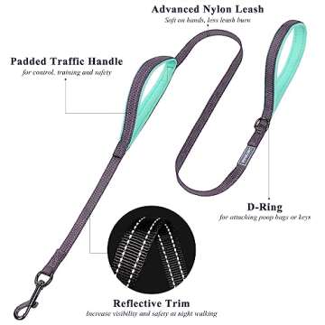 VIVAGLORY Traffic Handle Leash for Enhanced Control