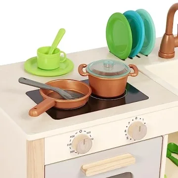 Battat Deluxe Kitchen Play Set for Creative Toddler Fun