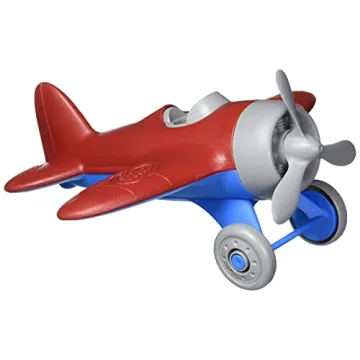 Green Toys Airplane Red - Eco-Friendly and Durable Fun for Kids