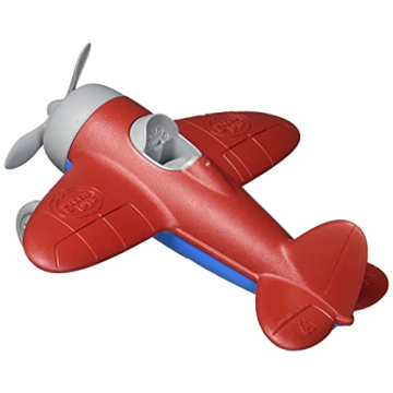 Green Toys Red Airplane - Safe & Eco-Friendly Fun