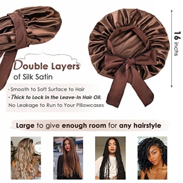 YANIBEST Satin Bonnet for Women - Stylish Hair Care Solution