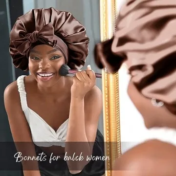 YANIBEST Satin Bonnet for Women - Stylish Hair Care Solution