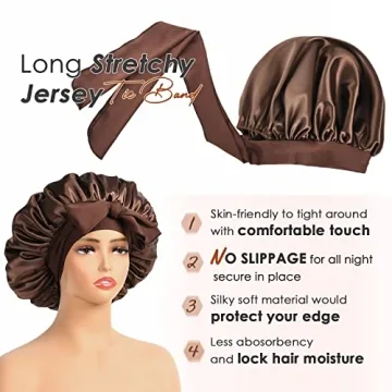 YANIBEST Satin Bonnet for Women - Stylish Hair Care Solution