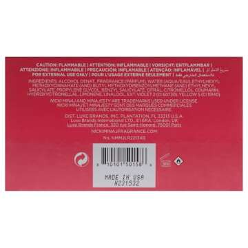 Nicki Minaj Minajesty Eau de Parfum Spray for Women 3.4 Ounce