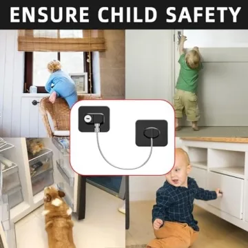 Child Safety Fridge Lock - Easy Installation & Secure