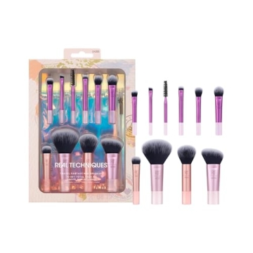 Real Techniques 11 Piece Travel Fantasy Mini Brush Set for Effortless Beauty