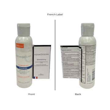 Kenkoderm Salicylic Acid Shampoo for Itchy Scalp Relief