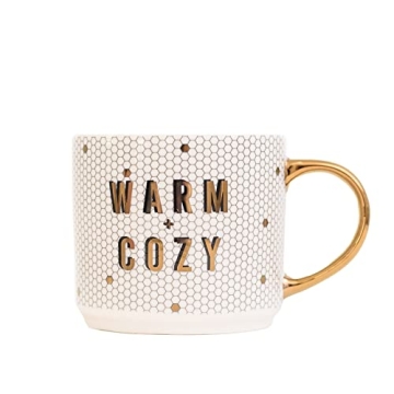 Honeycomb Tile Coffee Mug | 17oz Stylish Gift Mug