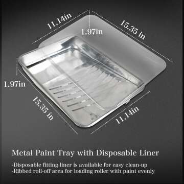 ETERNA 9 Piece Paint Roller Kit for Home DIY