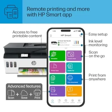 HP Smart Tank Plus 651 All-in-One Printer with Ink