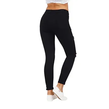 Comfortable Women's Ripped High Waisted Jeans Online Sale