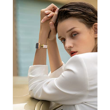 Wearlizer Leather Band for Apple Watch Women 38-49mm