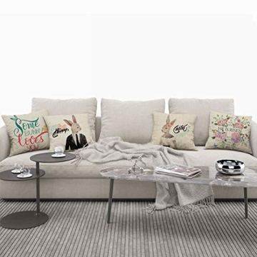 AVOIN Easter He is Risen Decorative Pillow Cover