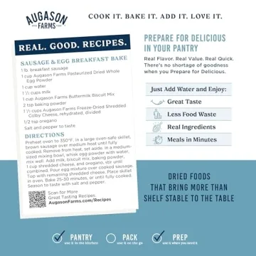 Augason Farms Freeze-Dried Colby Cheese Can for Meals