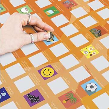 Gift Republic 100 Things To Do For Wellbeing Scratch Off Poster Wellness Bucket List Poster Motivational Wall Art Positive Mental Health Boxed Gift