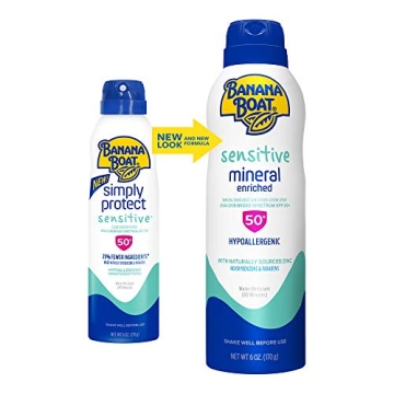 Banana Boat SPF 50 Sunscreen for Sensitive Skin - Twin Pack
