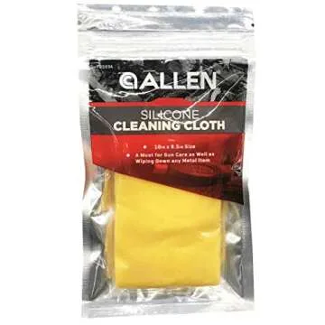 Allen Silicone Gun Cleaning Cloth 10" x 9.5" Any Metal Items Care Fingerprints