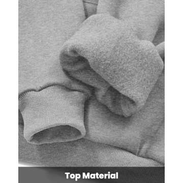 BTFBM Women's Two Piece Lounge Sets Fall Outfits Zip Sweatshirt Jogging Suits Sweatpants Matching Tracksuits Sweatsuits(Solid Grey, Medium)