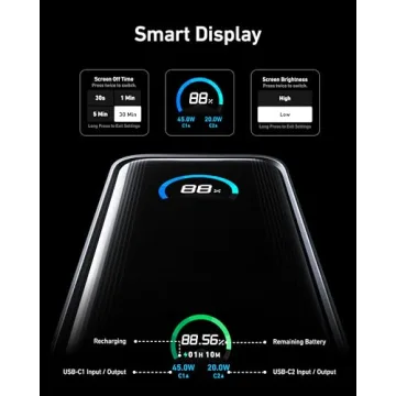 Anker Prime Power Bank 65W Fast Charger with AC