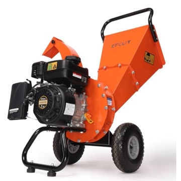 EFCUT C30 LITE Wood Chipper Shredder Mulcher Heavy Duty 7 HP 212cc Gas Powered 3 Inch Max Capacity 1...