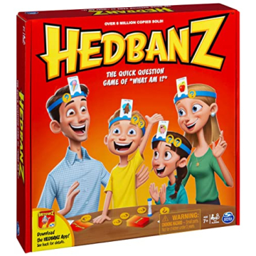 Spin Master Hedbanz Family Game Night Fun