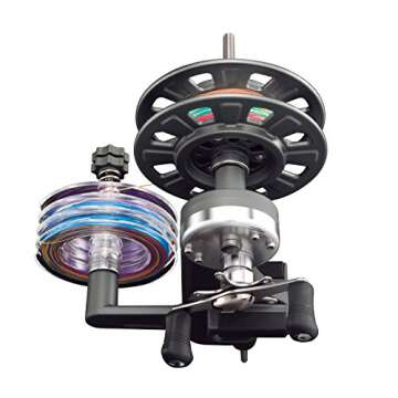 Daiichi Seiko 331324 Recycler Fishing Reel, Double Spool, Lightweight Performance
