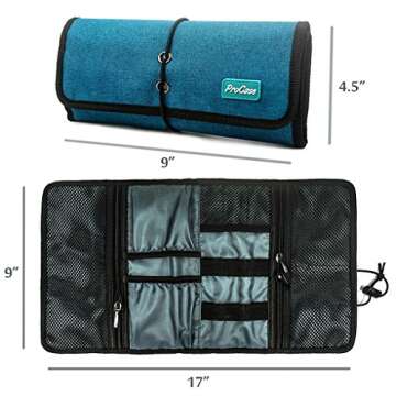 ProCase Electronic Organizer - Versatile Tech Accessory Bag