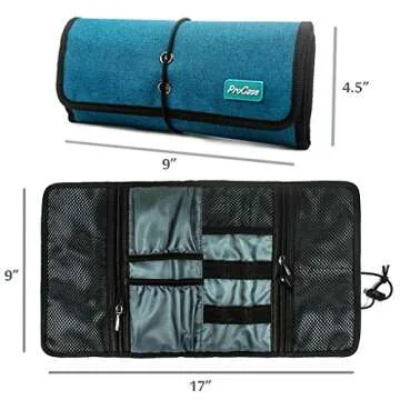 ProCase Electronic Organizer - Versatile Tech Accessory Bag