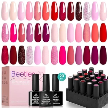 Beetles Gel Nail Polish Set - 20 Colors for Glamorous Nails